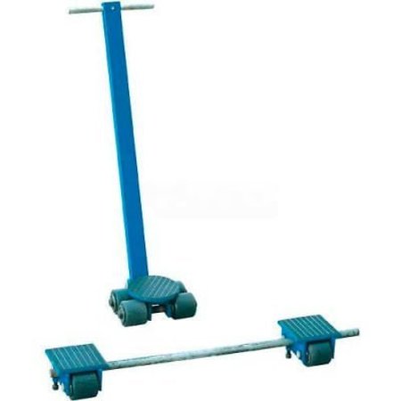 GEC Steerable Machinery Moving Skate Roller Kits 6 Ton Capacity ET3